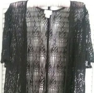 Lace Crocheted Shrug